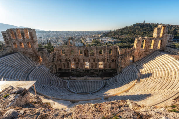 istock Odeon of Herodes Atticus Athens 2195870297