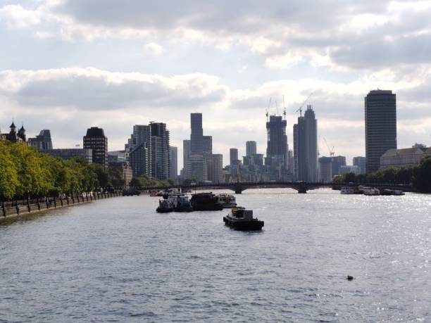 istock View of the River Thames, London, England 2195874888