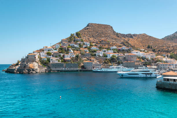 istock Port of Hydra, Hydra Island, Greece 2195875122