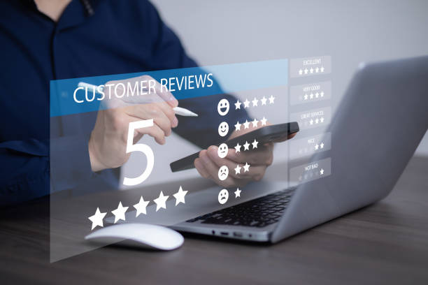 istock satisfaction rating.Quality and standards in customer service. 2195875714