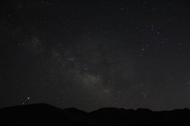 istock Milkyway Over Mountains With Planet Rising 2195879719