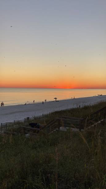 istock Sunset at the beach in florida 2195881117