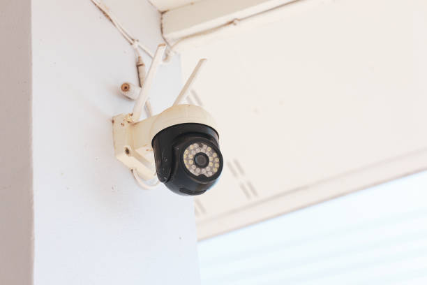 istock CCTV cameras around corner of house. 2195888313
