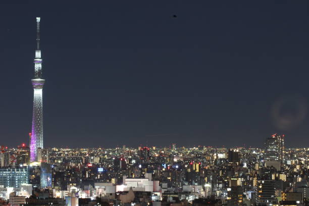 Tokyo at night, Japan