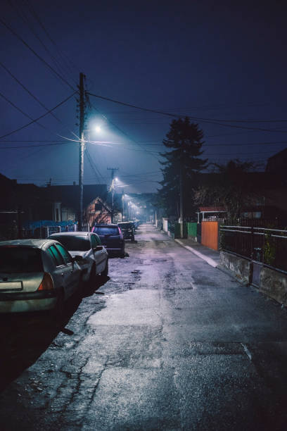 istock Balkanska Street at night 2195900820