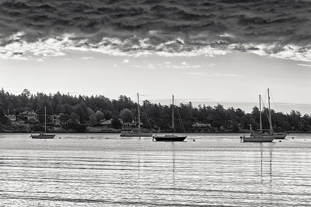 Oak Bay Marina in Victoria on Vancouver Island, British Columbia
