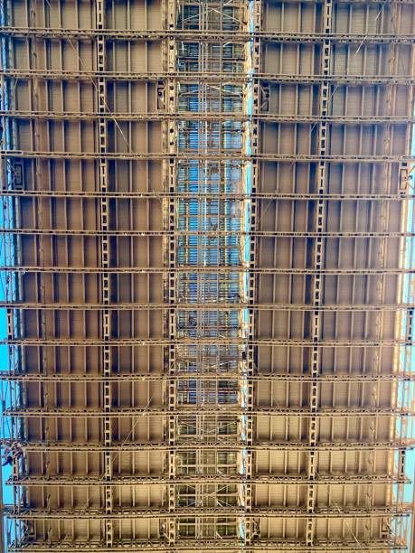 istock Looking Up at the Bottom of the Bridge (Brooklyn, New York, USA) 2195920477