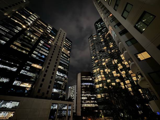 istock Brisbane buildings at night 2195923476