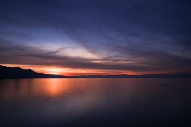 istock Sunset above Leman lake 2195923505