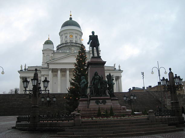 View at the Dome of Helsinki, Finland
