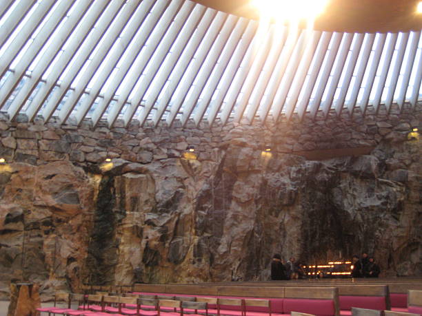 istock Temppeliaukio-Church from inside in Helsinki, Finland 2195928378