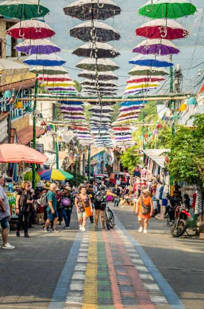 istock Umbrellas in Lake Atitlan, Guatemala 2195937632