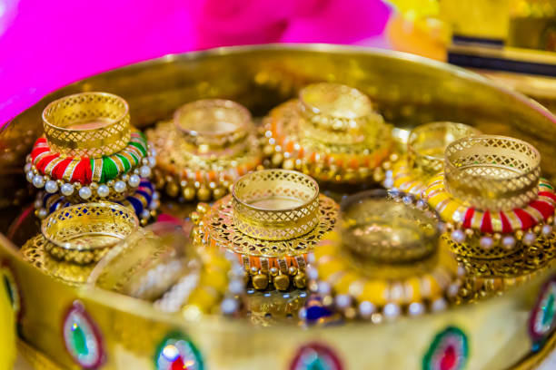 istock Indian wedding interiors and decorations 2195942594