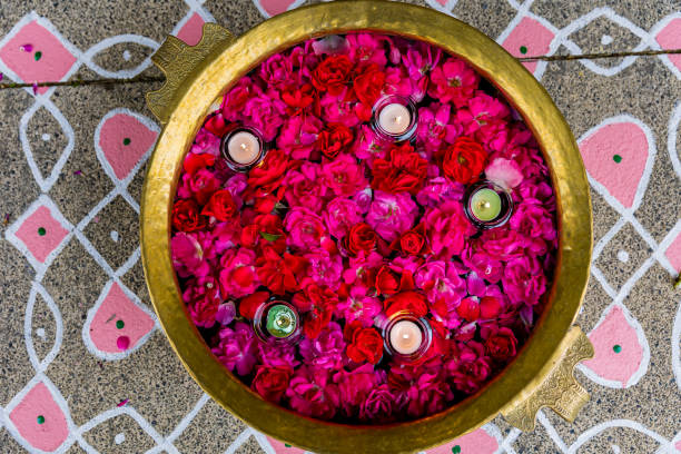 istock Indian wedding interiors and decorations 2195943127