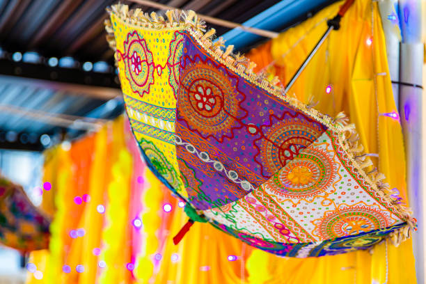 istock Indian wedding interiors and decorations 2195943447