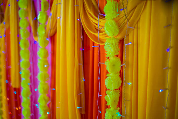 istock Indian wedding interiors and decorations 2195945660