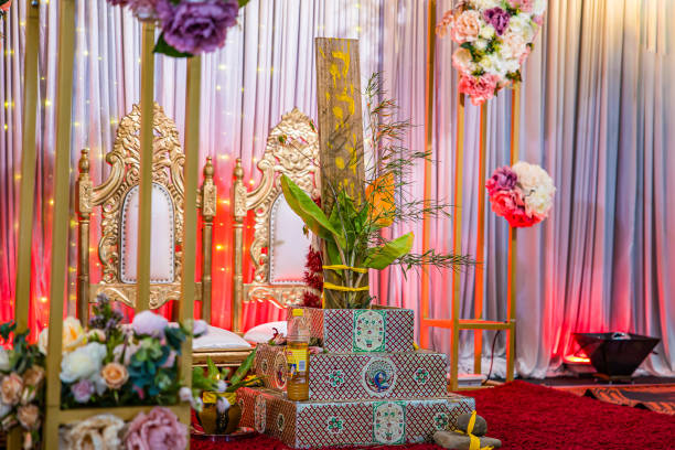istock Indian wedding interiors and decorations 2195948518