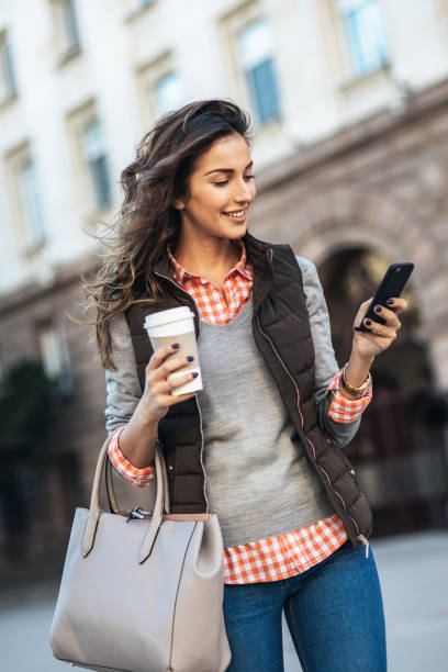 istock Texting in the city 2195952195