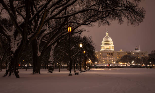 istock Washington DC in the snow 2195954065