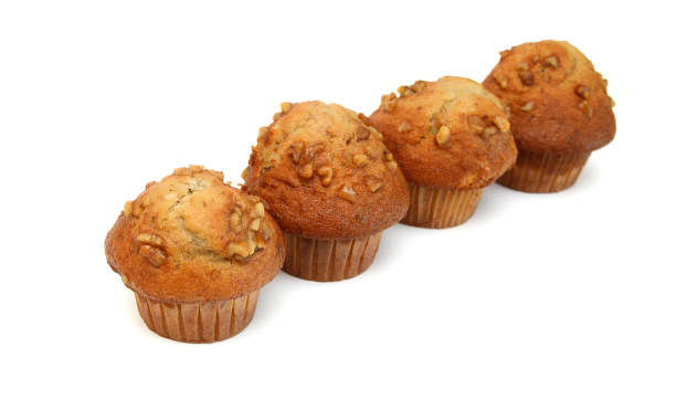 istock An espresso banana nut muffin isolated on pure white background 2195955558