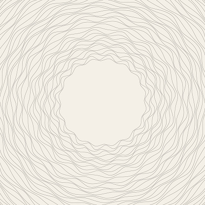 Ring Border Wave Seamless Wave Pattern Border Frame Stock Illustration - Download Image ...