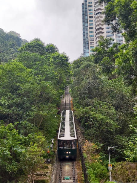 istock The peak tram, Hong Kong 2195966319