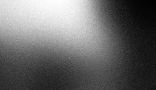 istock Grainy gradient black and white abstract gray retro monochrome plain background banner 2195973132
