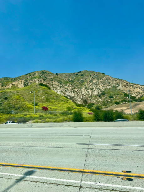 istock Road view from a moving car 2195974551