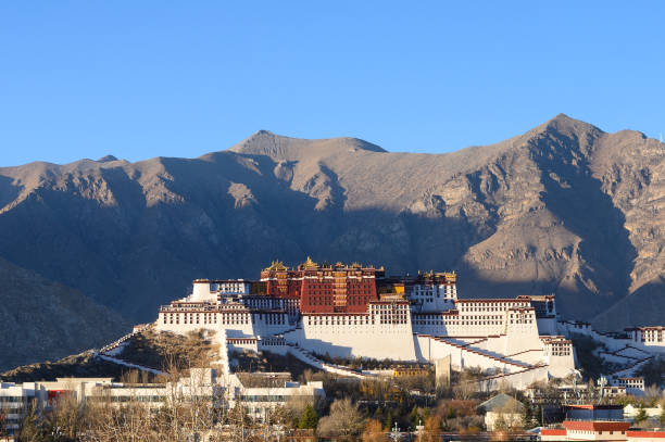 istock Potala Palace, Tibet,  China in the Evening  Light 2195976436