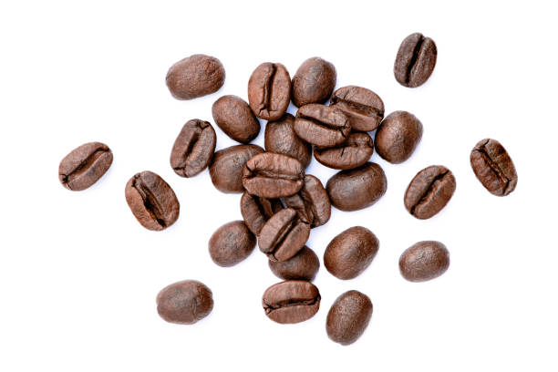 Coffee beans stock photo