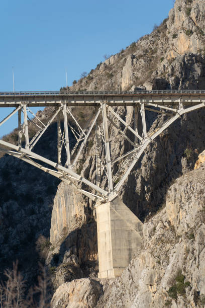 istock Albania metal bridge 2195979876