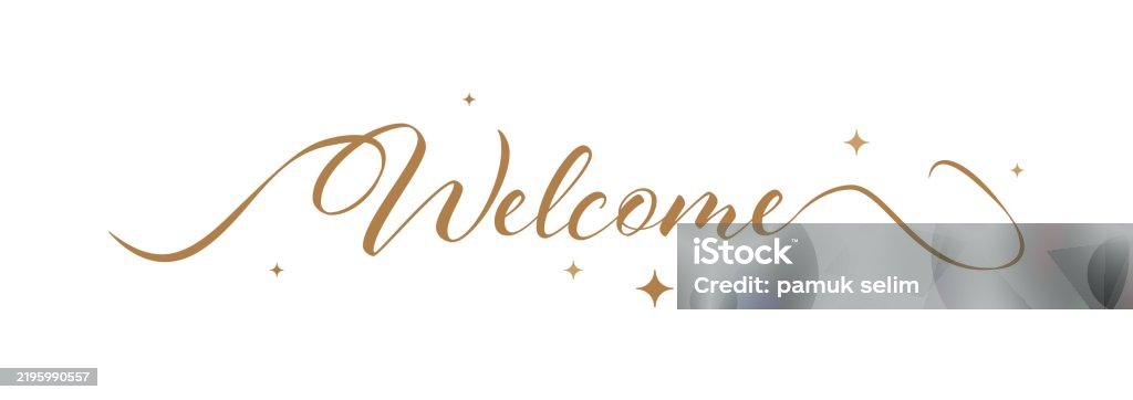 Welcome Sign In Window Vector Welcome Stock Illustration - Download Image Now - Welcome Sign, Banner ...