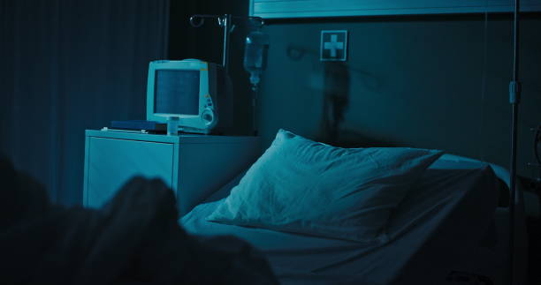 istock Close up shot hospital ward with equipment 2195993394