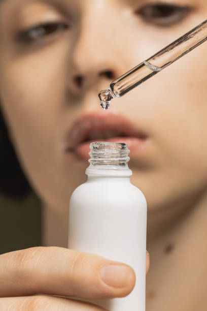 Moisturizing oil. Skin care