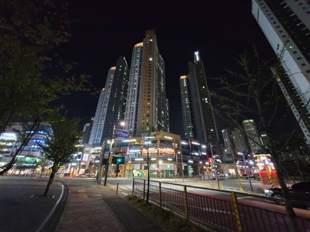 istock an apartment building in Dongtan 2196039795