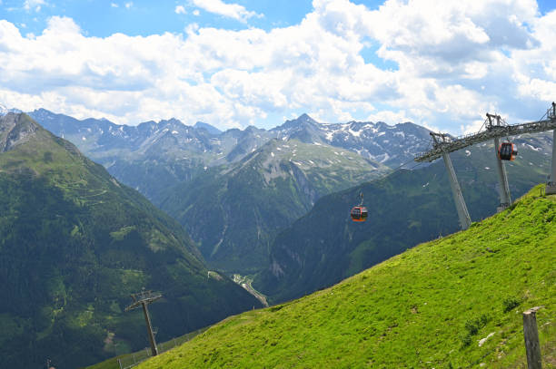 istock Cable car on Stubnerkogel mountain landscape Bad Gastein, Austria 2196047265