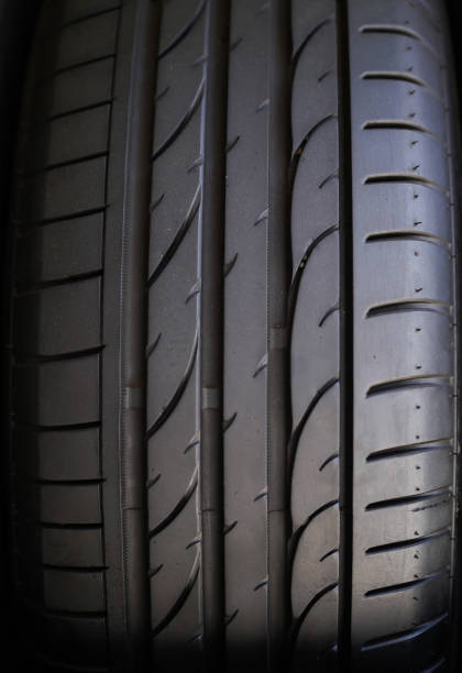 Close up Pattern of old tire