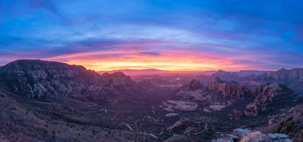 istock Sunset viewed from high above Sedona, Arizona 2196049893