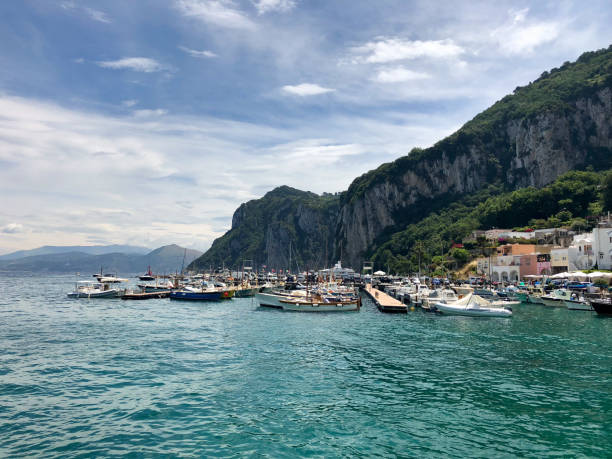 istock Coast Of Italian Island Harbor 2196051211
