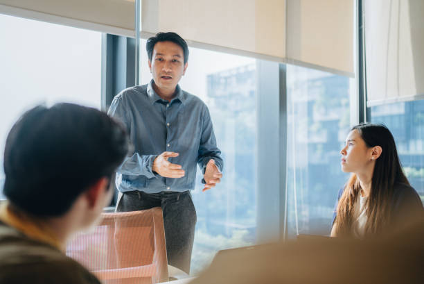 istock Group of multi-ethnic business people working together 2196051470