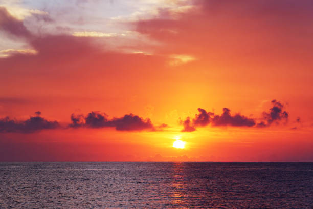 istock Sunrise over the Tyrrhenian Sea 2196053250