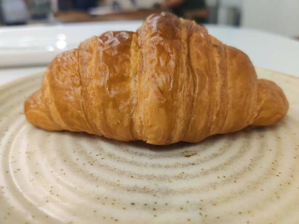 istock Freshly bakes croissants- stock photo 2196056005