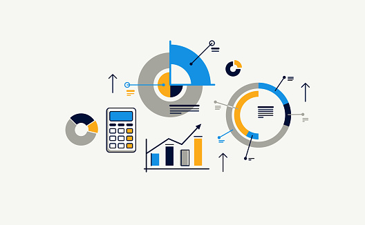 Detailed Analysis Stats Statistics Vector Composition Detailed Illustrations Of Stats Analytics ...