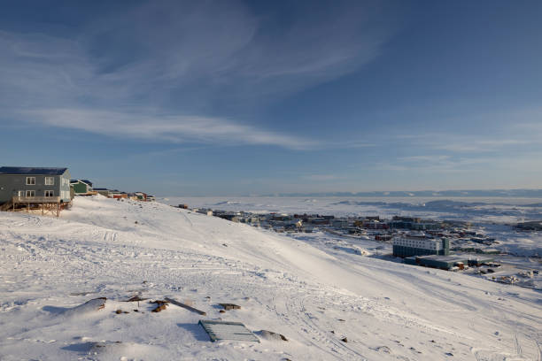 istock Iqaluit in Winter 2196068299
