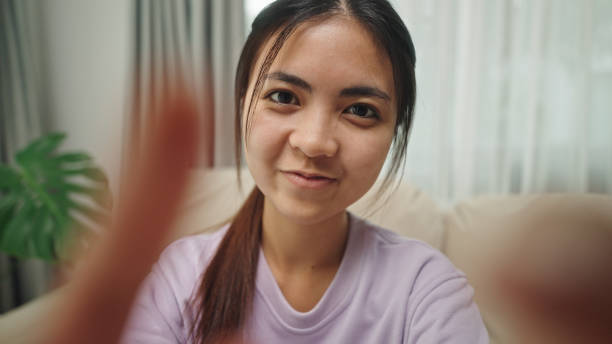 istock POV a smartphone in use by a teenager 2196071077