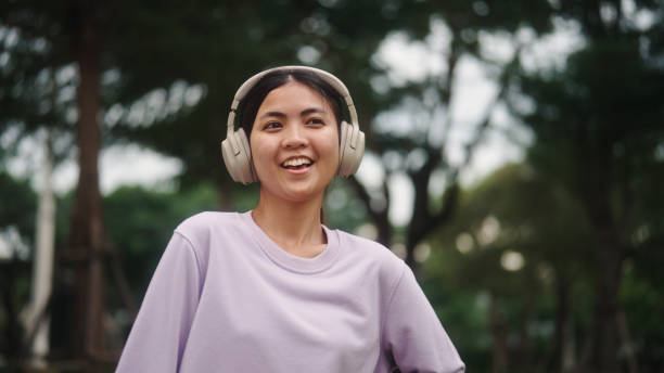 istock Influencer girl having fun dancing. 2196071377