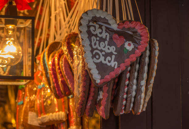 German Gingerbread Hearts