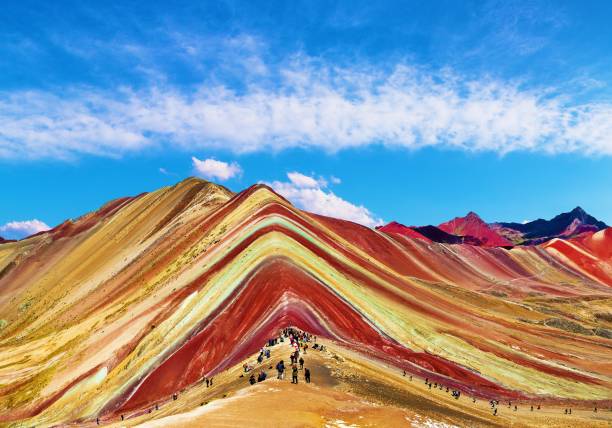 istock Rainbow mountains or Vinicunca Montana de Siete Colores 2196079988