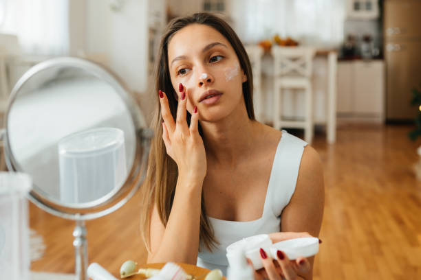 istock Young Woman Embracing a Skincare Routine at Home 2196082548