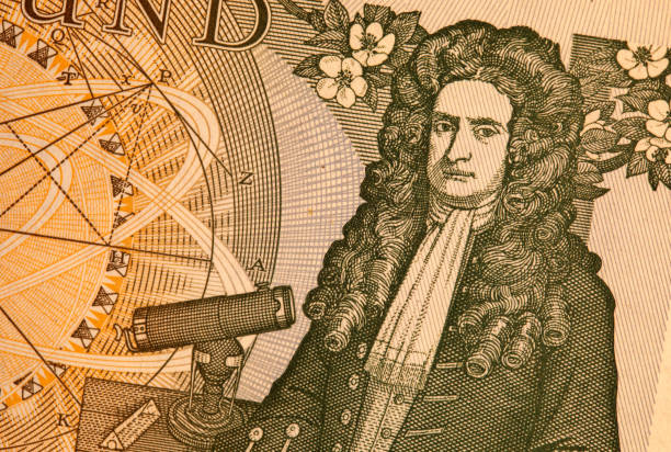 istock Sir Isaac Newton Historical Currency Portrait 2196092377